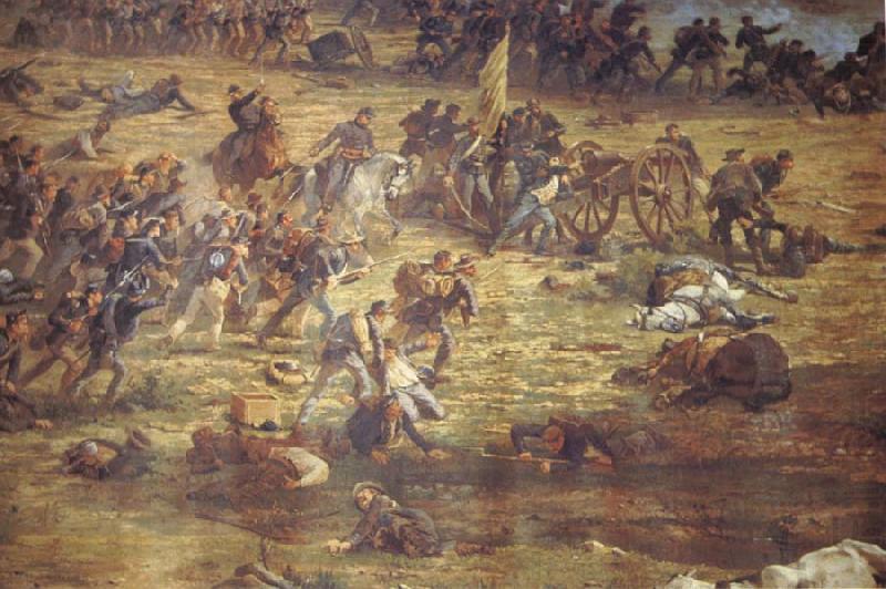 Paul Philippoteaux Cyclorama of Gettysburg china oil painting image